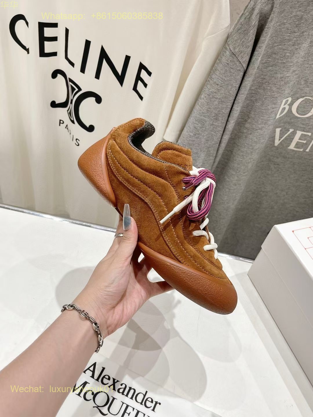 Alexander McQueen Flexion Sneaker Mens Women Shoes