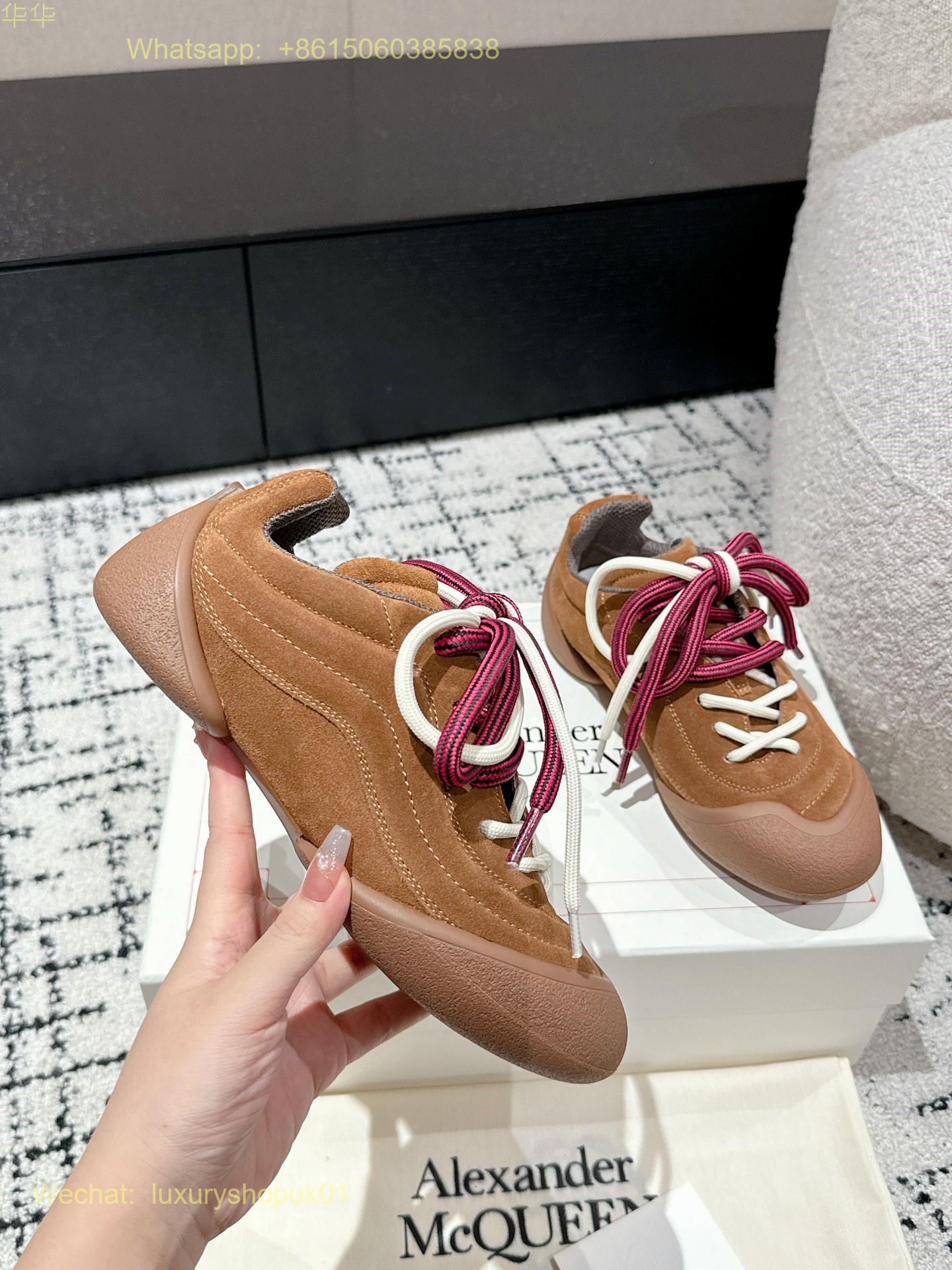 Alexander McQueen Flexion Sneaker Mens Women Shoes