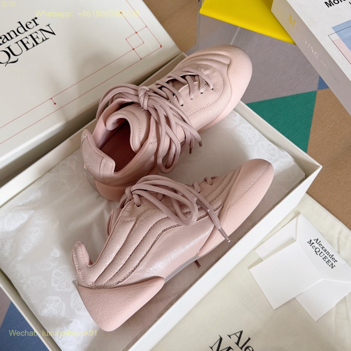 Alexander McQueen Flexion Sneaker Mens Women Shoes