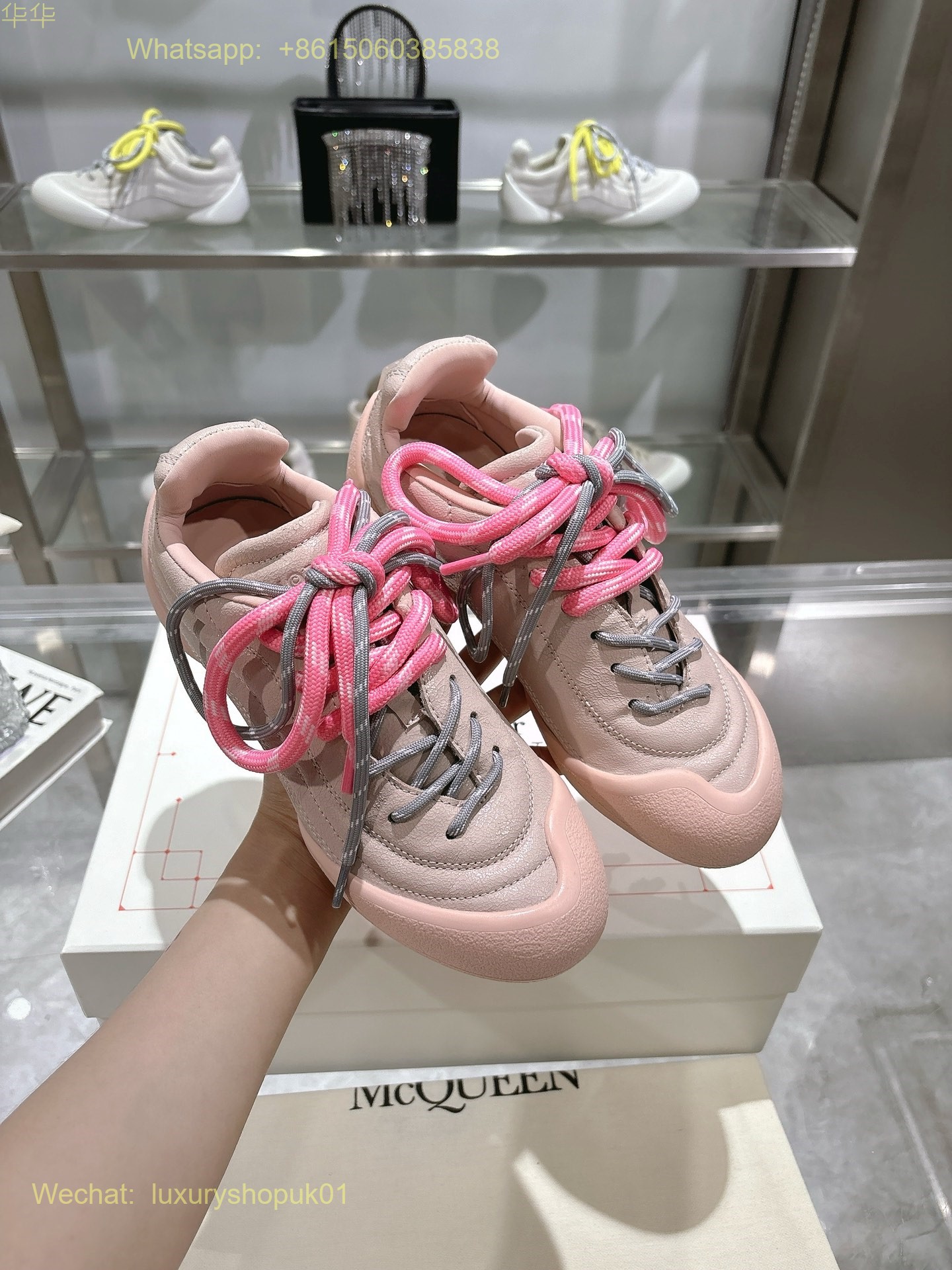 Alexander McQueen Flexion Sneaker Mens Women Shoes