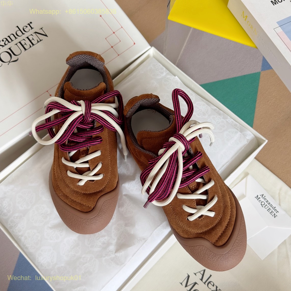 Alexander McQueen Flexion Sneaker Mens Women Shoes