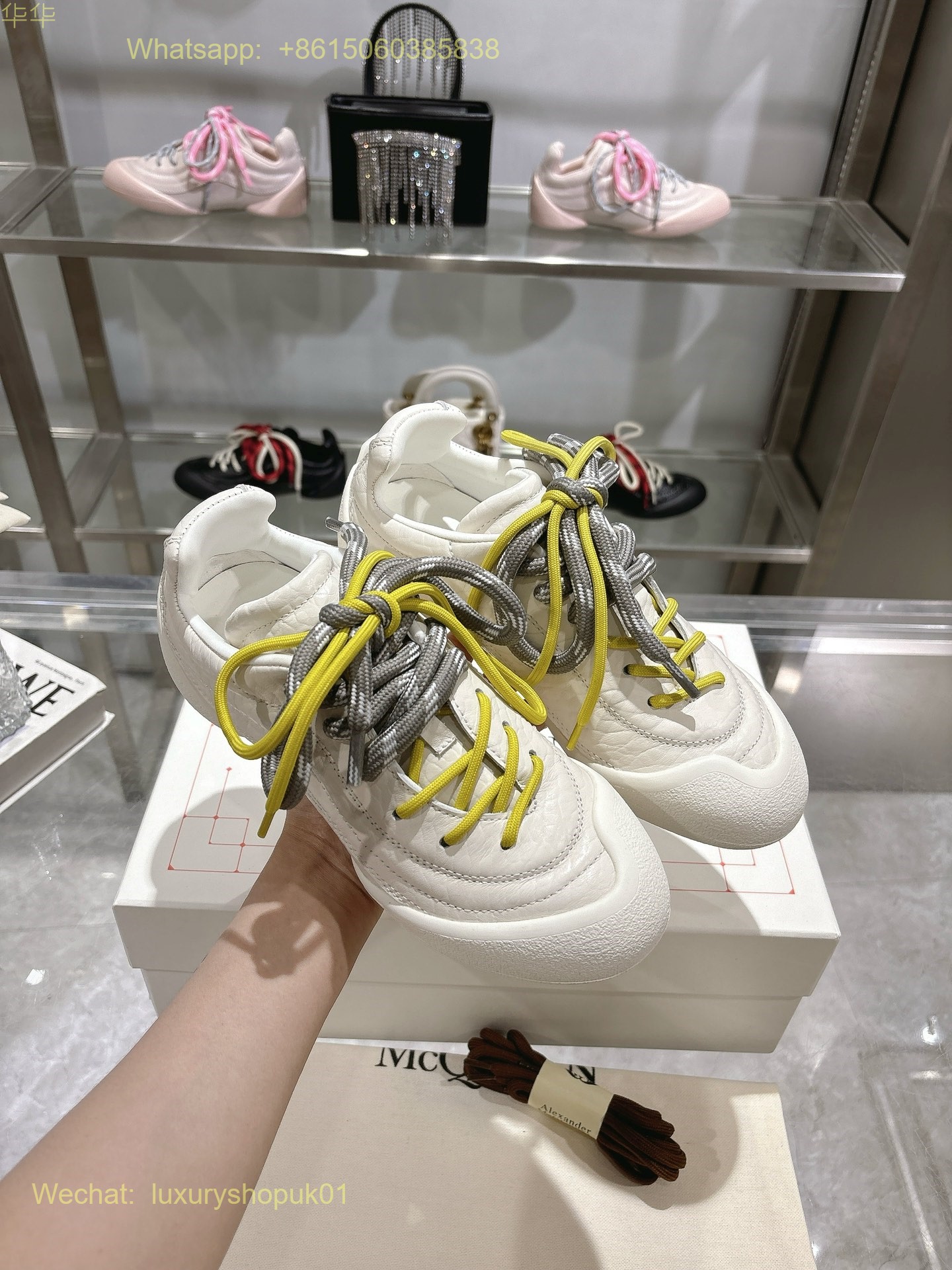 Alexander McQueen Flexion Sneaker Mens Women Shoes