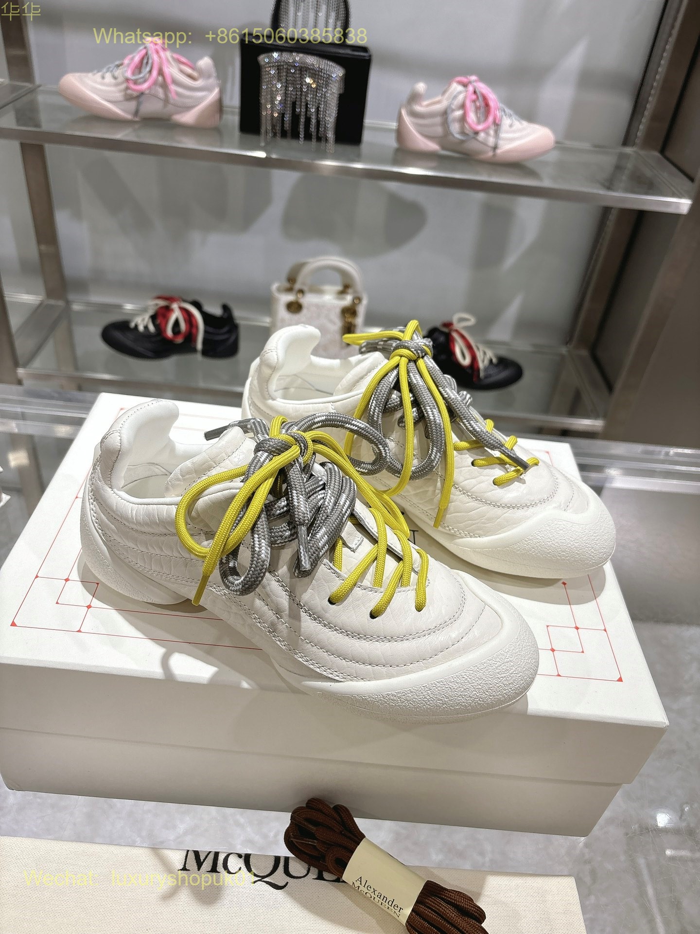 Alexander McQueen Flexion Sneaker Mens Women Shoes