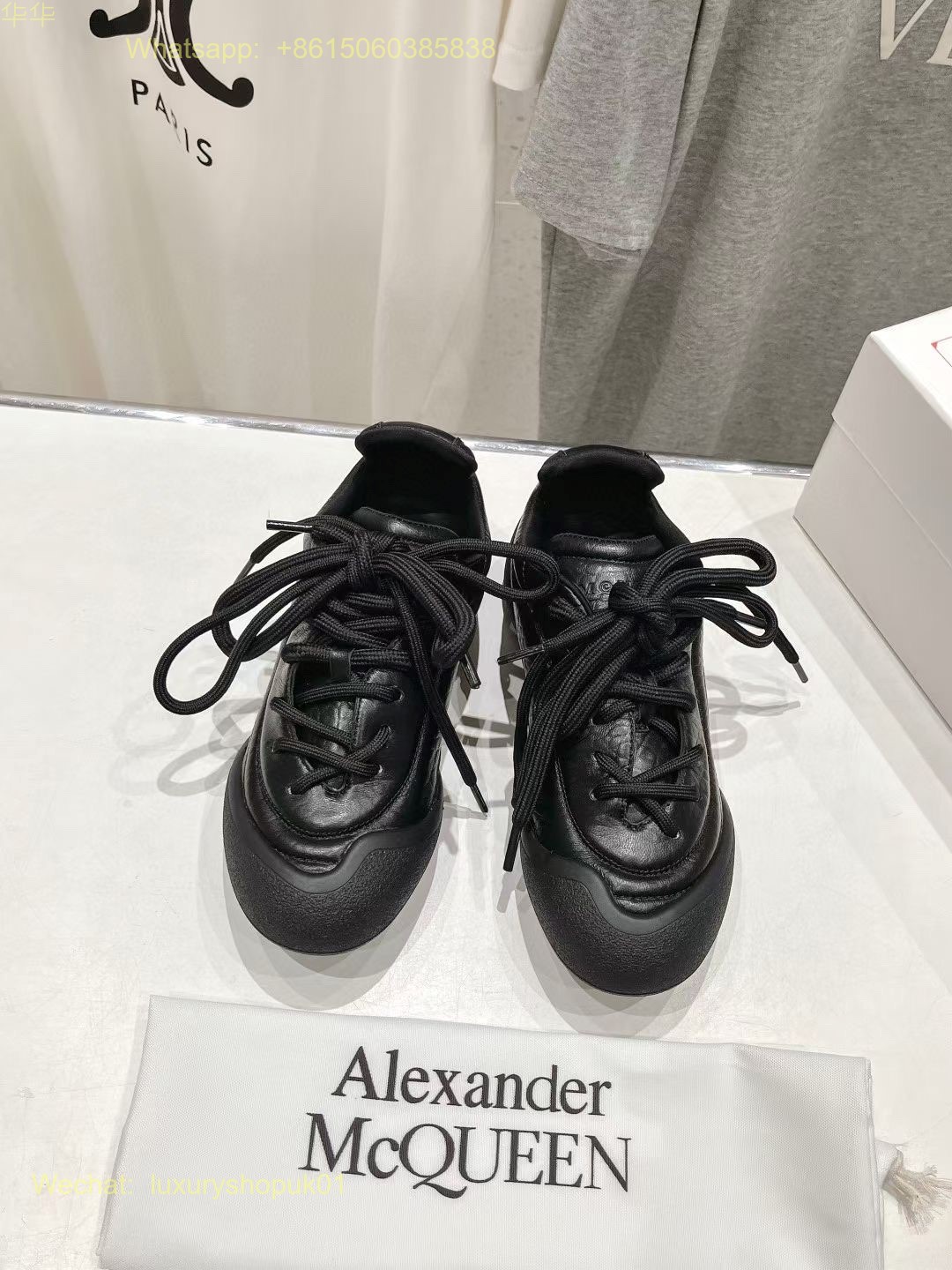 Alexander McQueen Flexion Sneaker Mens Women Shoes