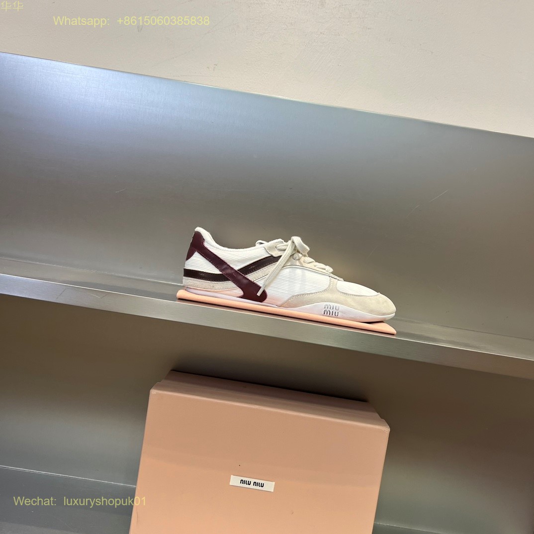 Miu Miu Sneakers Women Mens Shoes