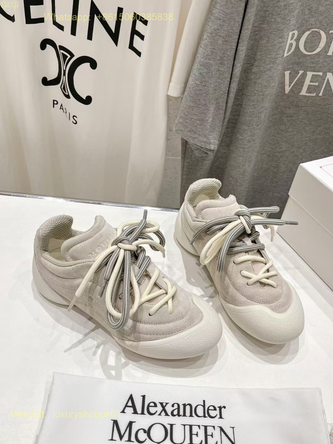 Alexander McQueen Flexion Sneaker Mens Women Shoes