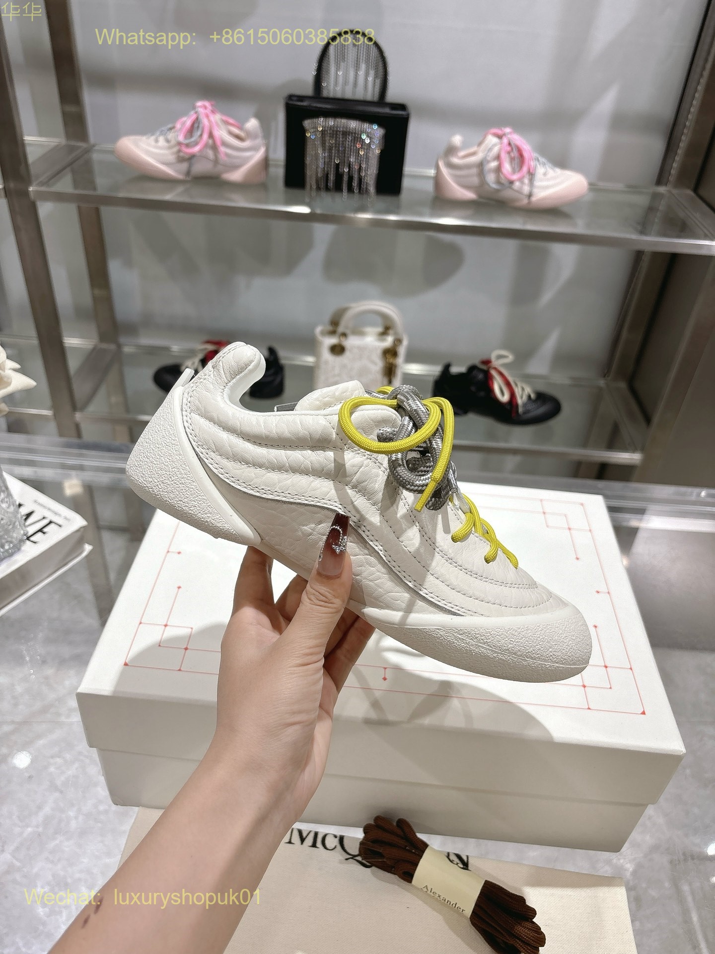 Alexander McQueen Flexion Sneaker Mens Women Shoes