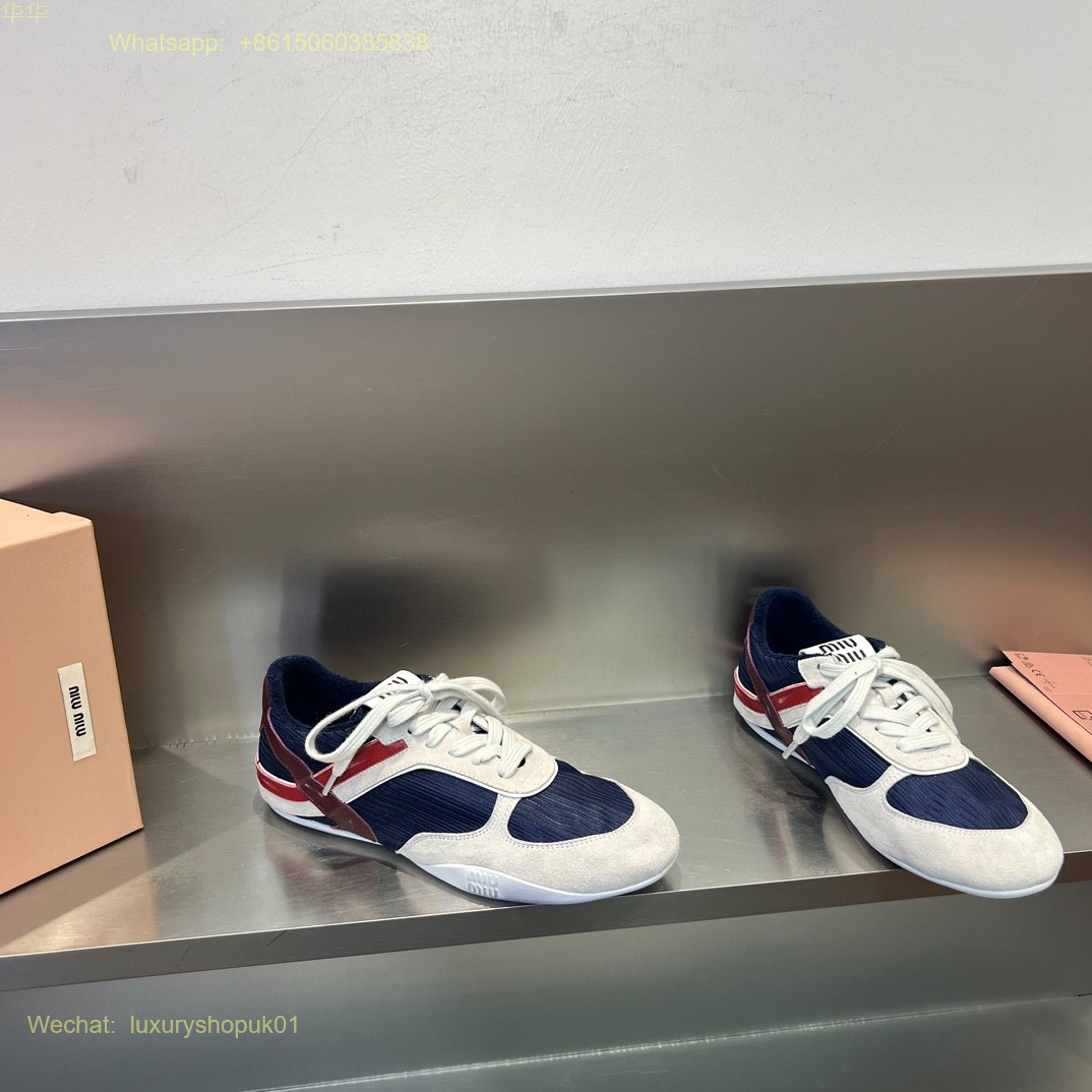 Miu Miu Sneakers Women Mens Shoes