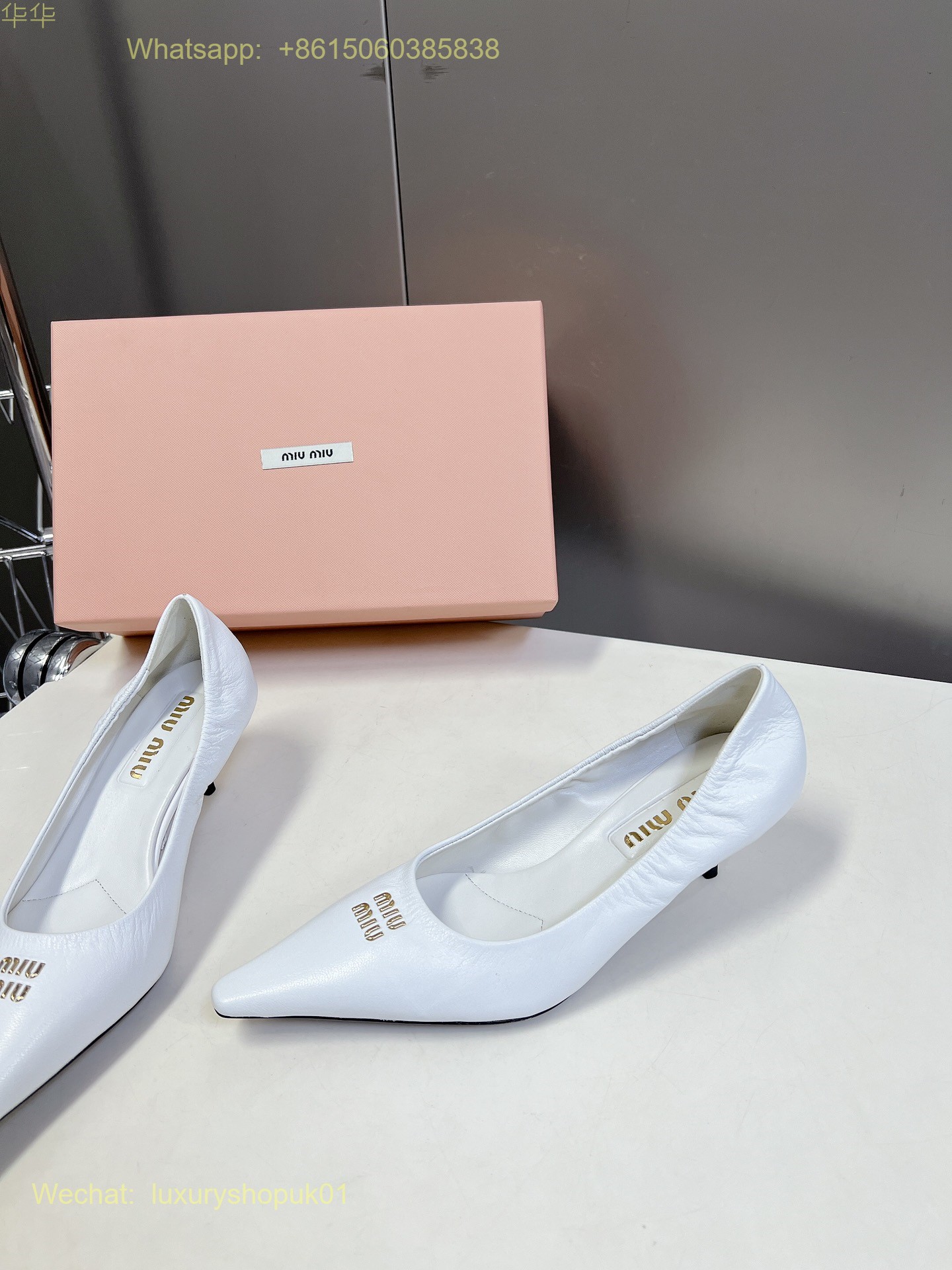 Miu Miu Pointed-Toe Pumps Women Shoes