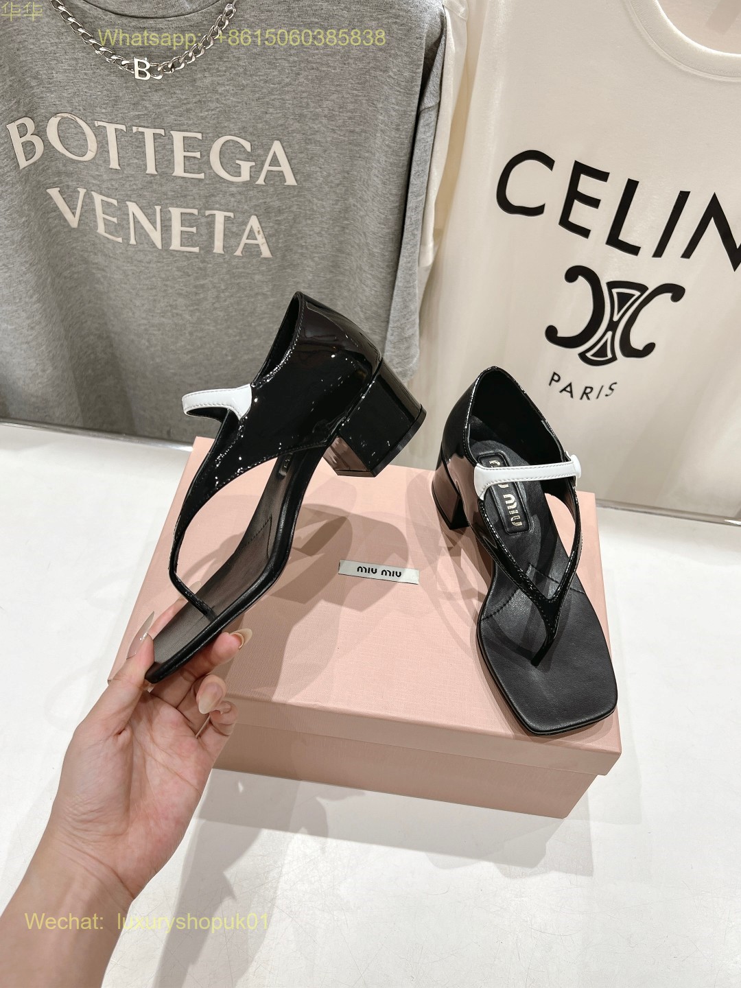 Miu Miu Strappy Leather Sandals Women Shoes