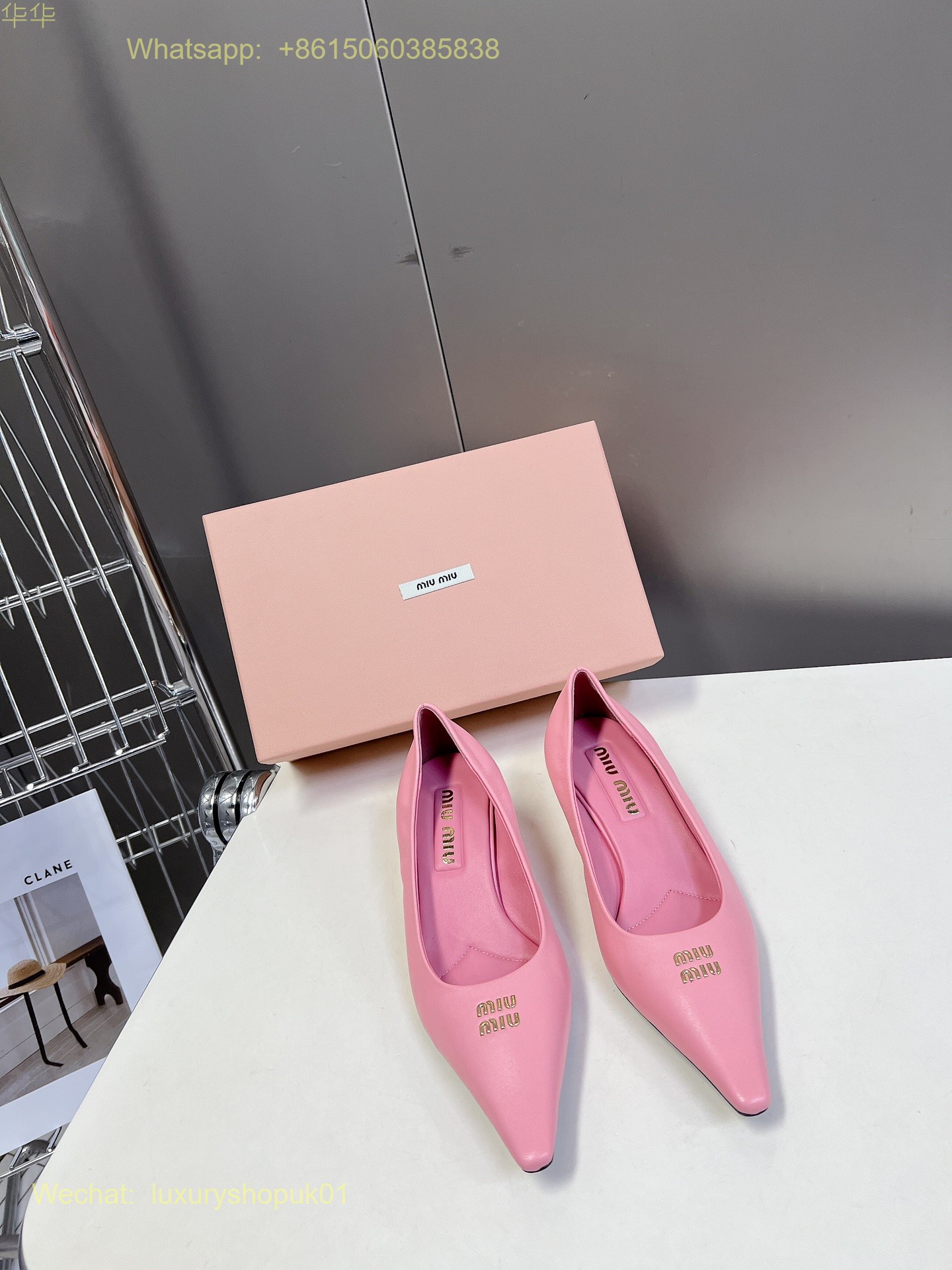 Miu Miu Pointed-Toe Pumps Women Shoes