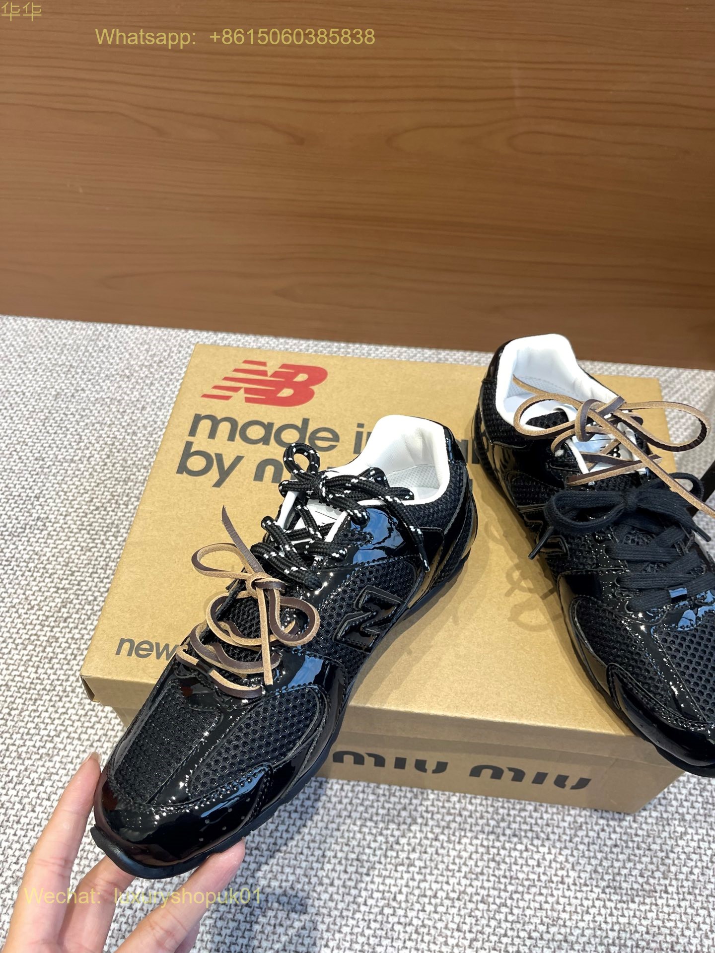 Miu Miu New Balance 530 sl leather Low Top Sneakers Women Mens Shoes