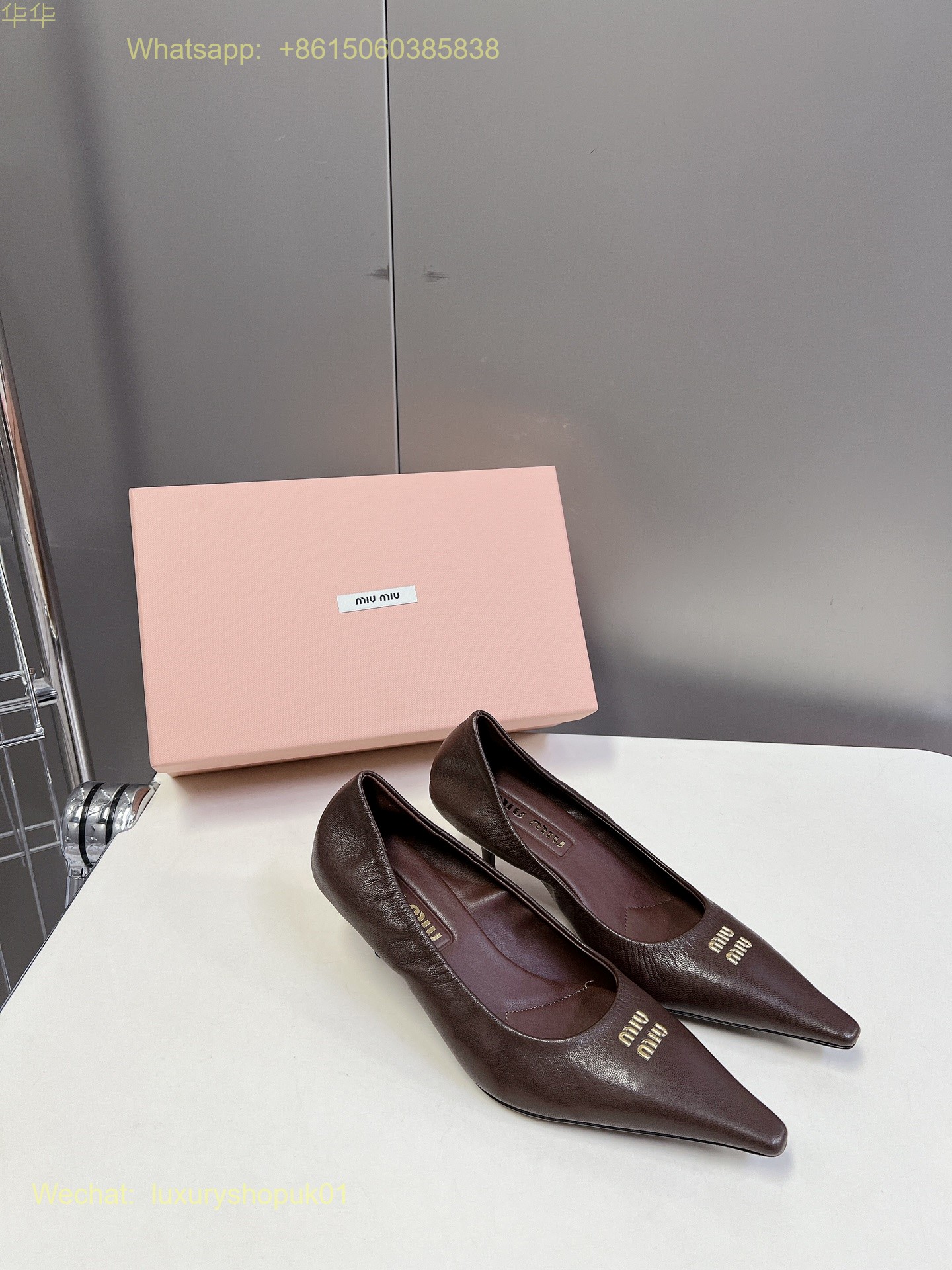 Miu Miu Pointed-Toe Pumps Women Shoes