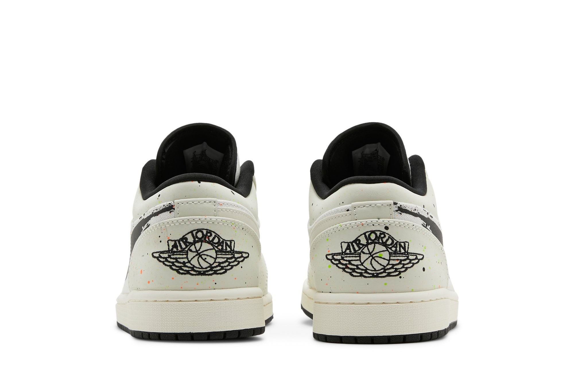 Air Jordan 1 Low Brushstroke Swoosh Paint Splatter DM3528100
