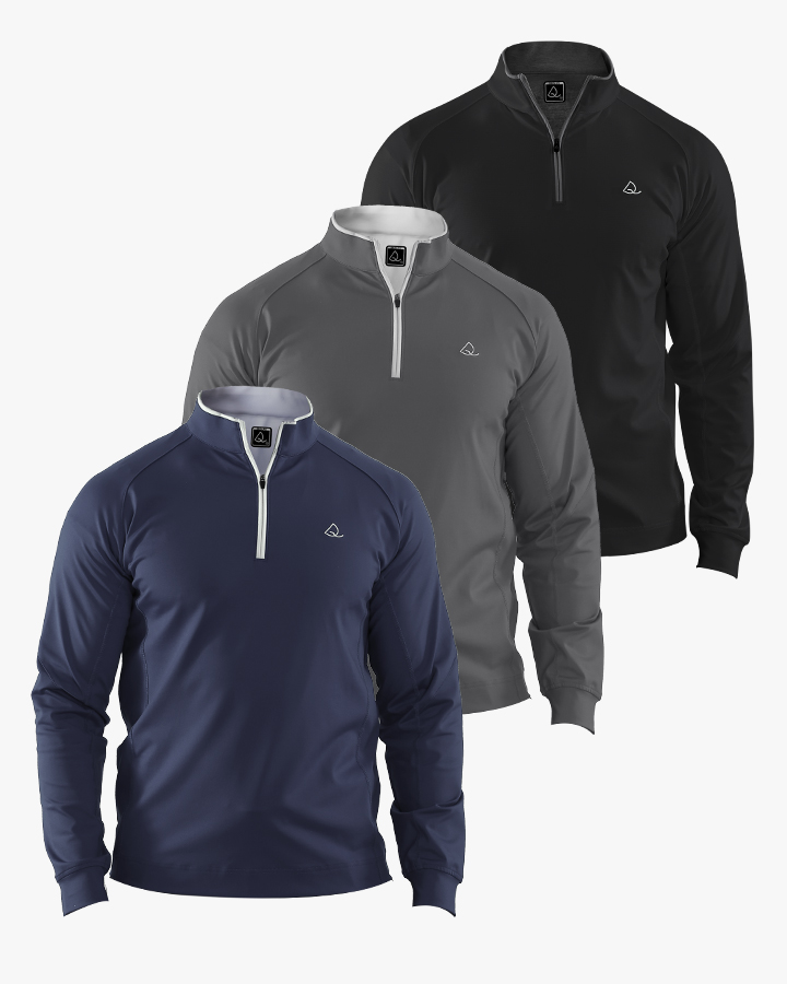 Performance 1/4 Zip Pullover 3-Pack