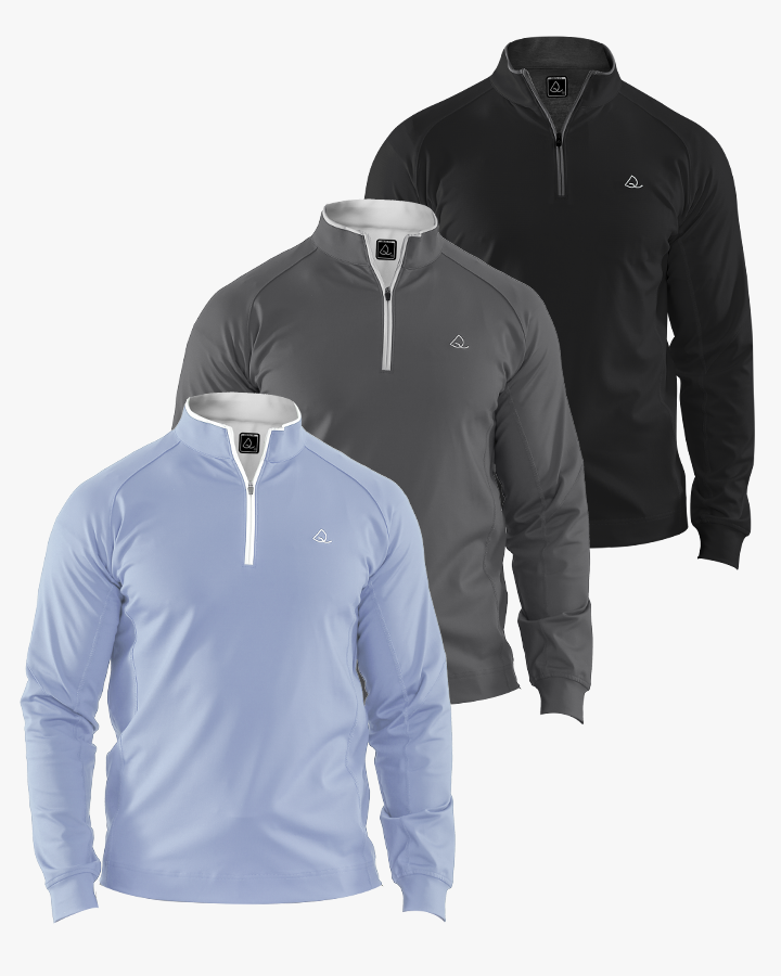 Performance 1/4 Zip Pullover 3-Pack