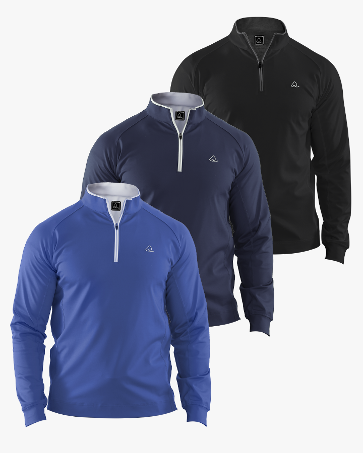 Performance 1/4 Zip Pullover 3-Pack