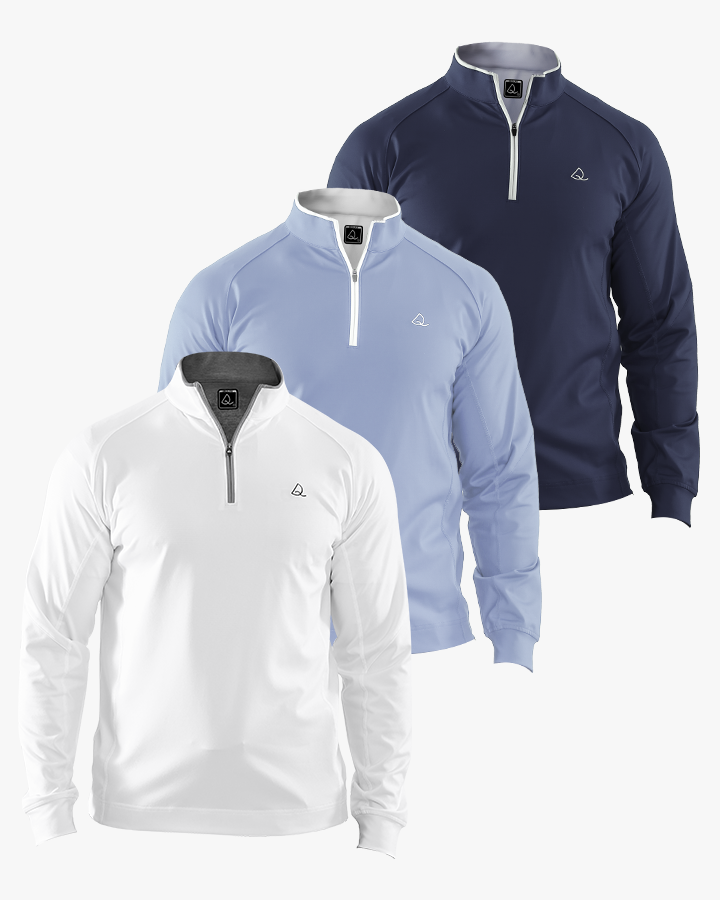 Performance 1/4 Zip Pullover 3-Pack