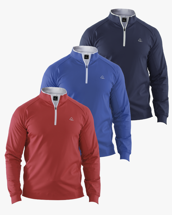 Performance 1/4 Zip Pullover 3-Pack
