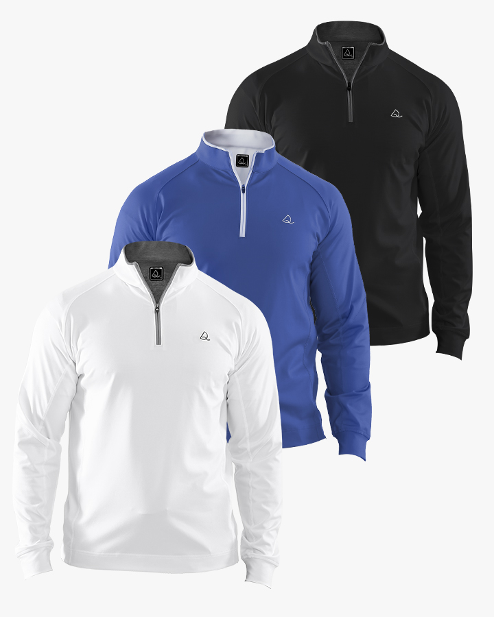 Performance 1/4 Zip Pullover 3-Pack