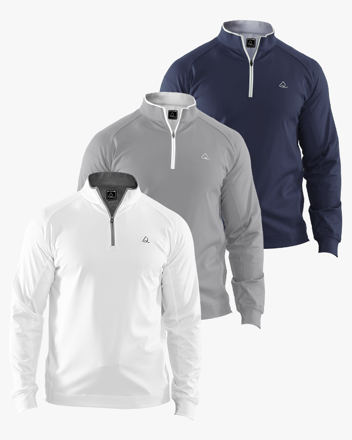 Performance 1/4 Zip Pullover 3-Pack