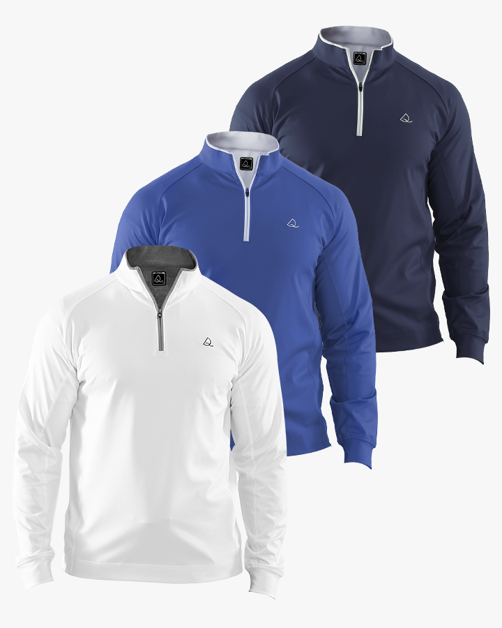 Performance 1/4 Zip Pullover 3-Pack