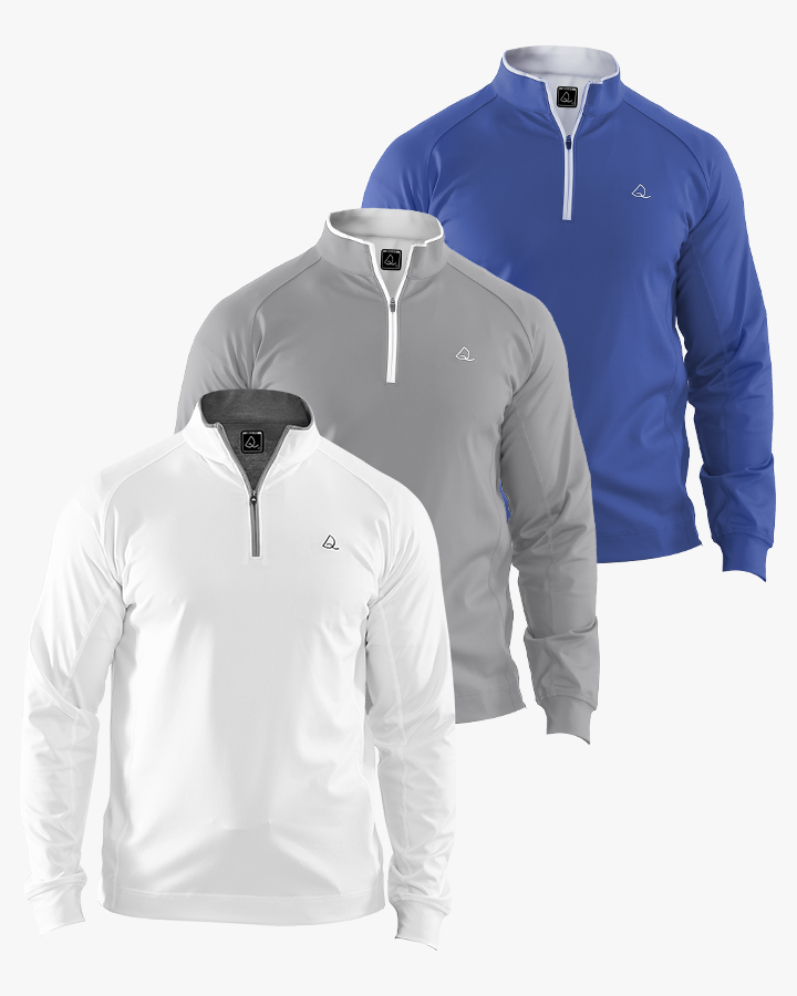 Performance 1/4 Zip Pullover 3-Pack