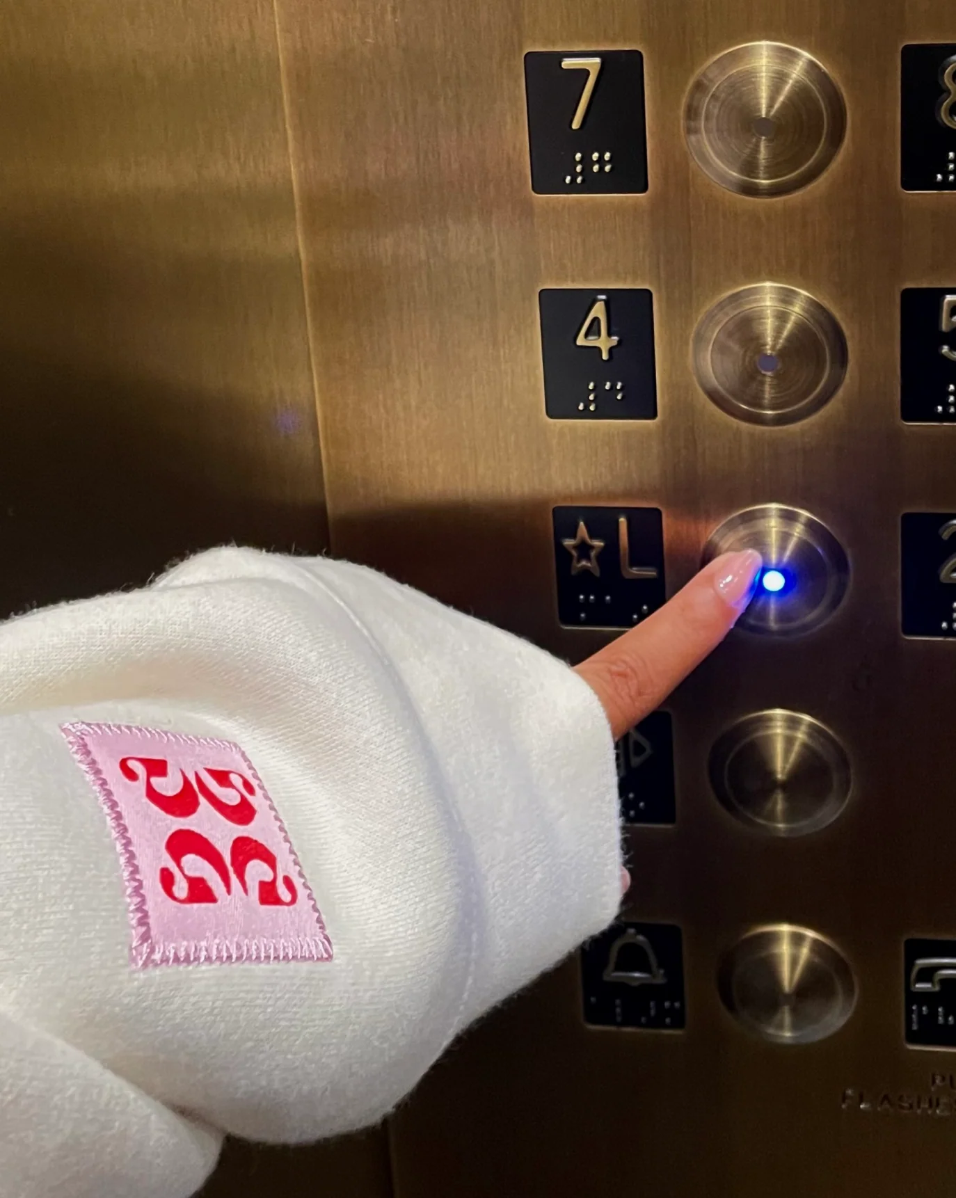 Limited Edition Embroidered Cream Hoodie