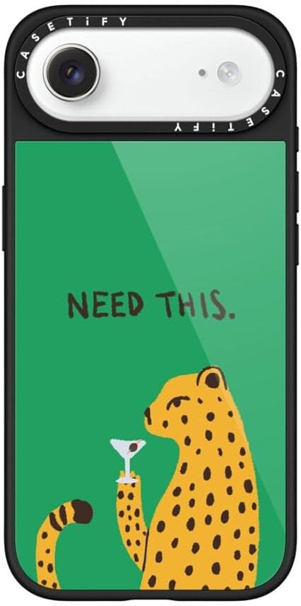 CASETiFY Glaze iPhone 17 Pro Max Case [Glossy Finish/Compatible with Magsafe / 4.9 ft. 1X Military Grade Drop Protection] - Bow Cats - Black