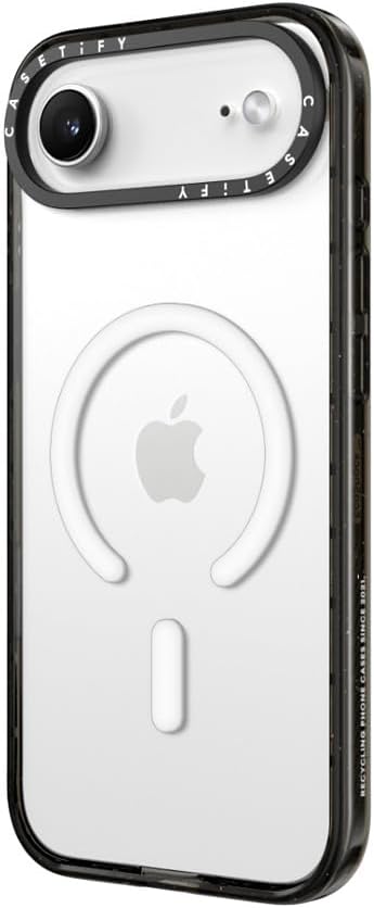 CASETiFY Impact iPhone 17 Pro Max Case [Slim/Compatible with Magsafe / 8.2 ft. 4X Military Grade Drop Protection] - Black