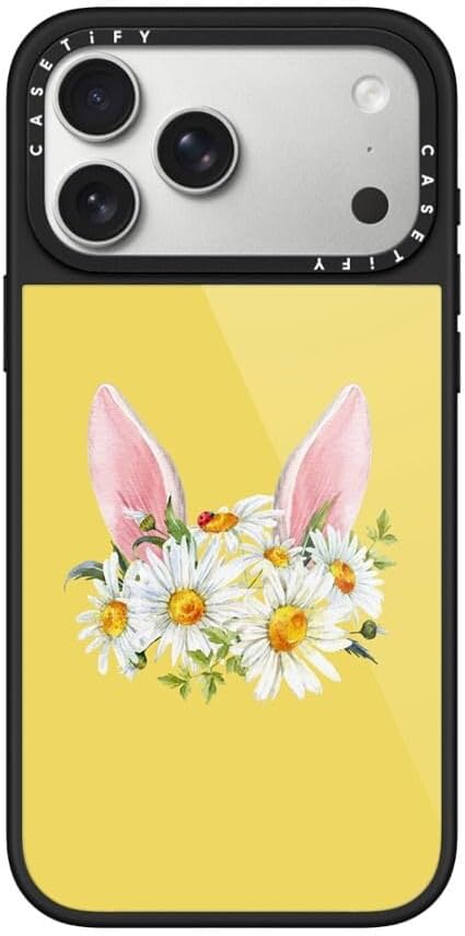 CASETiFY Glaze iPhone 17 Pro Max Case [Glossy Finish/Compatible with Magsafe / 4.9 ft. 1X Military Grade Drop Protection] - Bow Cats - Black