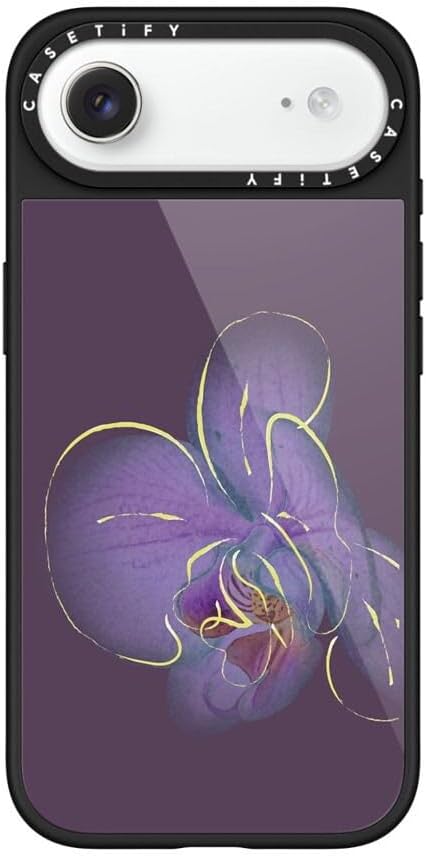 CASETiFY Glaze iPhone 17 Pro Max Case [Glossy Finish/Compatible with Magsafe / 4.9 ft. 1X Military Grade Drop Protection] - Bow Cats - Black