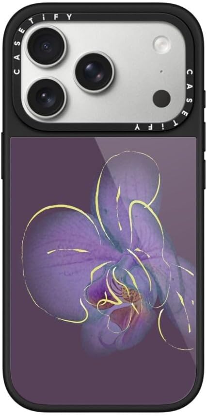 CASETiFY Glaze iPhone 17 Pro Max Case [Glossy Finish/Compatible with Magsafe / 4.9 ft. 1X Military Grade Drop Protection] - Bow Cats - Black