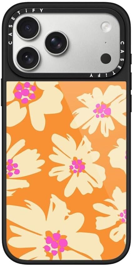 CASETiFY Glaze iPhone 17 Pro Max Case [Glossy Finish/Compatible with Magsafe / 4.9 ft. 1X Military Grade Drop Protection] - Bow Cats - Black