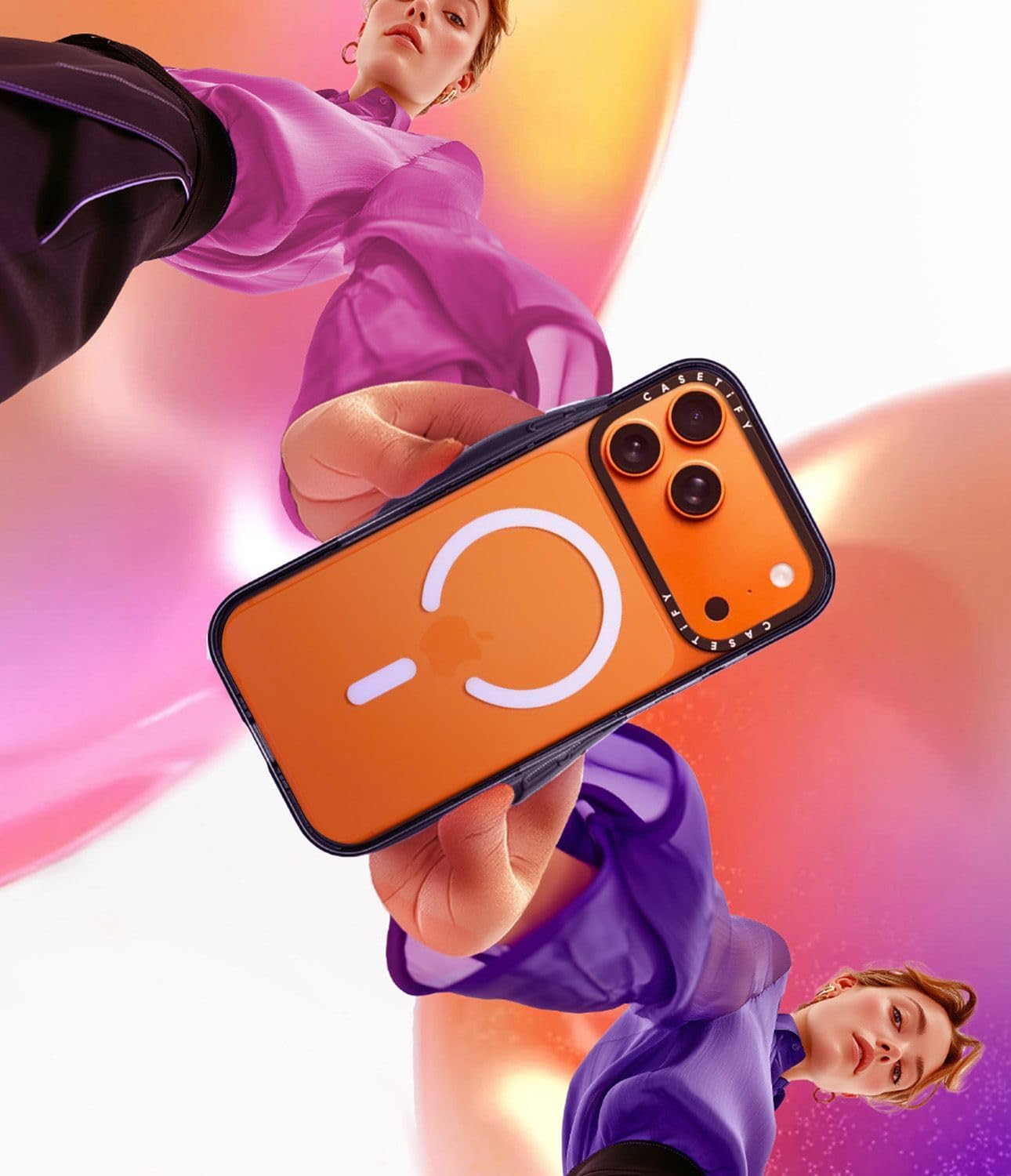 CASETiFY Impact iPhone 17 Pro Max Case [Slim/Compatible with Magsafe / 8.2 ft. 4X Military Grade Drop Protection] - Black