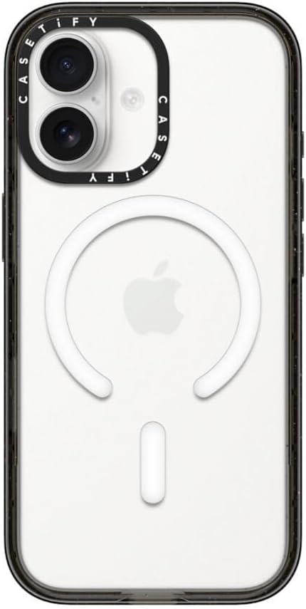 CASETiFY Impact iPhone 17 Pro Max Case [Slim/Compatible with Magsafe / 8.2 ft. 4X Military Grade Drop Protection] - Black