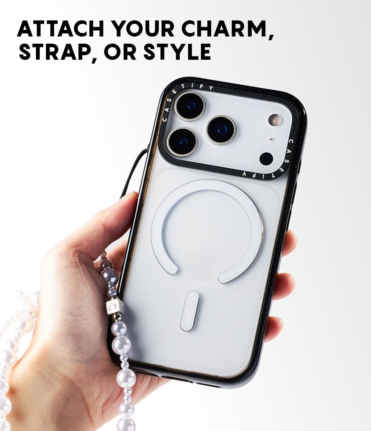 CASETiFY Impact iPhone 17 Pro Max Case [Slim/Compatible with Magsafe / 8.2 ft. 4X Military Grade Drop Protection] - Black