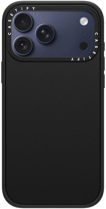 CASETiFY Impact iPhone 17 Pro Max Case [Slim/Compatible with Magsafe / 8.2 ft. 4X Military Grade Drop Protection] - Black