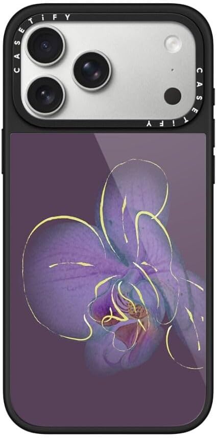 CASETiFY Glaze iPhone 17 Pro Max Case [Glossy Finish/Compatible with Magsafe / 4.9 ft. 1X Military Grade Drop Protection] - Bow Cats - Black