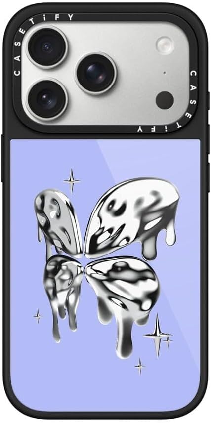 CASETiFY Glaze iPhone 17 Pro Max Case [Glossy Finish/Compatible with Magsafe / 4.9 ft. 1X Military Grade Drop Protection] - Bow Cats - Black