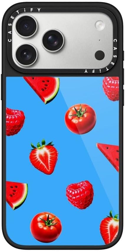 CASETiFY Glaze iPhone 17 Pro Max Case [Glossy Finish/Compatible with Magsafe / 4.9 ft. 1X Military Grade Drop Protection] - Bow Cats - Black