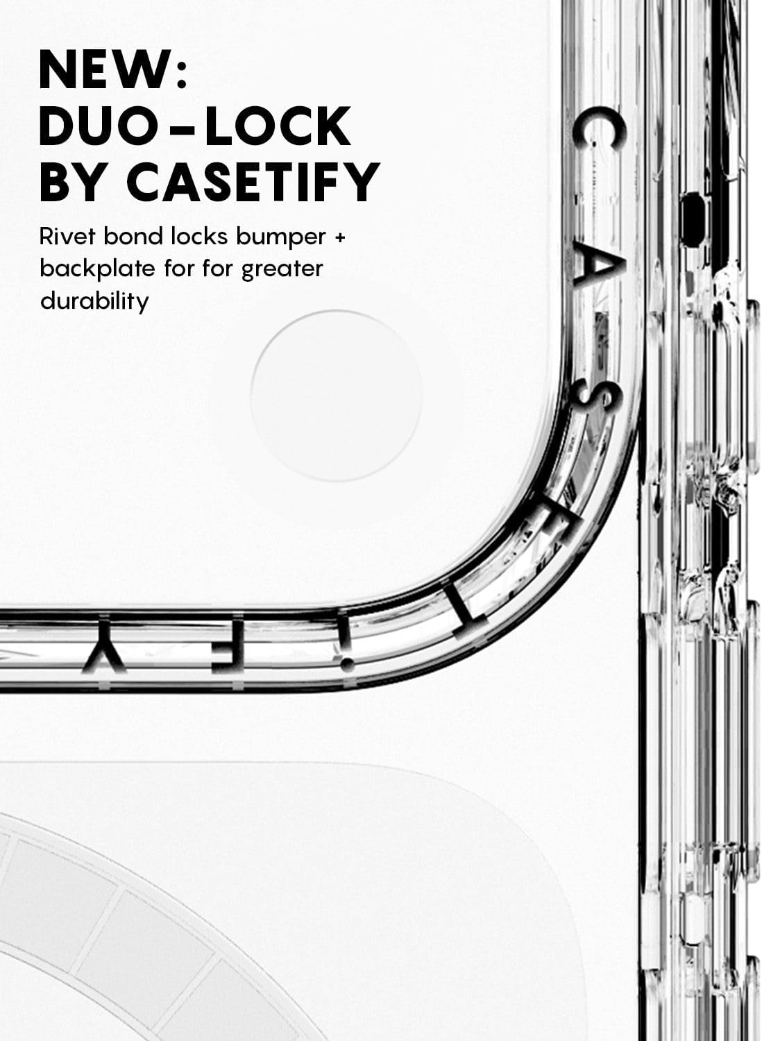 CASETiFY Glaze iPhone 17 Pro Max Case [Glossy Finish/Compatible with Magsafe / 4.9 ft. 1X Military Grade Drop Protection] - Bow Cats - Black