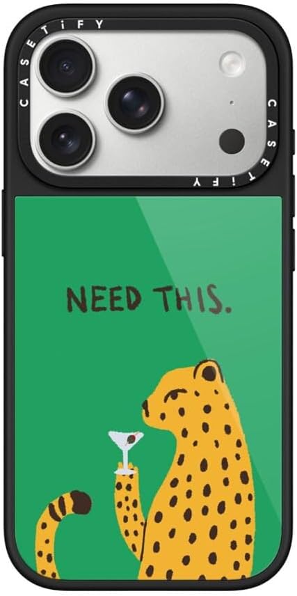 CASETiFY Glaze iPhone 17 Pro Max Case [Glossy Finish/Compatible with Magsafe / 4.9 ft. 1X Military Grade Drop Protection] - Bow Cats - Black