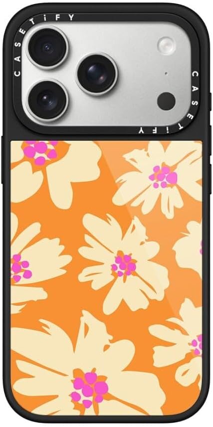 CASETiFY Glaze iPhone 17 Pro Max Case [Glossy Finish/Compatible with Magsafe / 4.9 ft. 1X Military Grade Drop Protection] - Bow Cats - Black