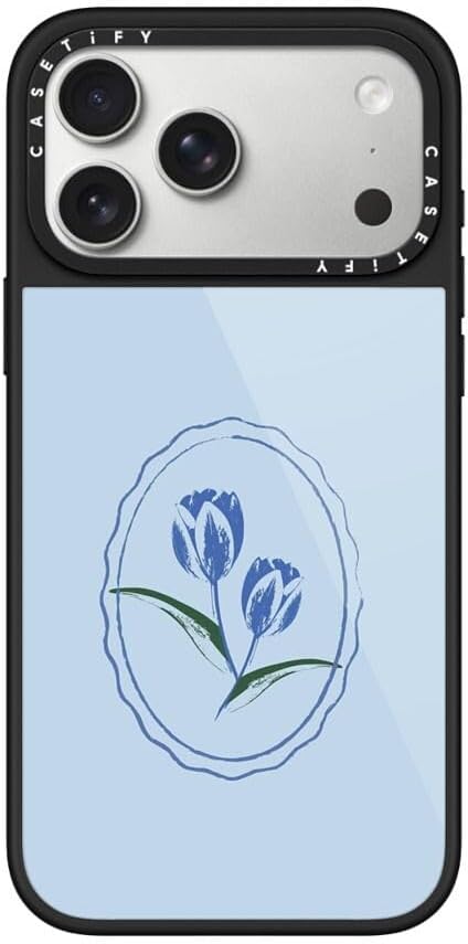 CASETiFY Glaze iPhone 17 Pro Max Case [Glossy Finish/Compatible with Magsafe / 4.9 ft. 1X Military Grade Drop Protection] - Bow Cats - Black