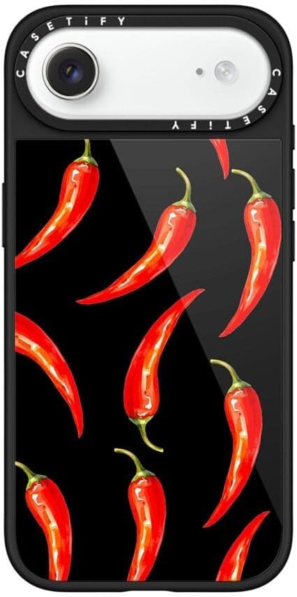 CASETiFY Glaze iPhone 17 Pro Max Case [Glossy Finish/Compatible with Magsafe / 4.9 ft. 1X Military Grade Drop Protection] - Bow Cats - Black