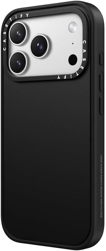 CASETiFY Impact iPhone 17 Pro Max Case [Slim/Compatible with Magsafe / 8.2 ft. 4X Military Grade Drop Protection] - Black