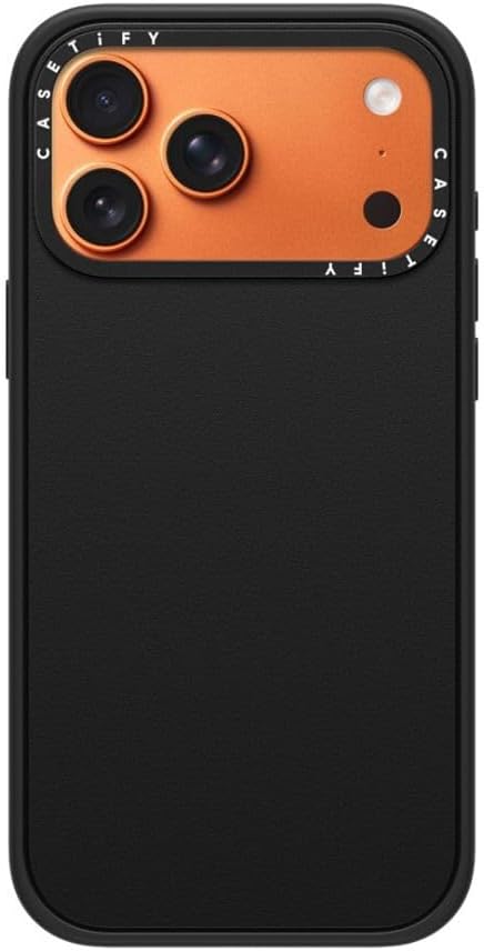 CASETiFY Impact iPhone 17 Pro Max Case [Slim/Compatible with Magsafe / 8.2 ft. 4X Military Grade Drop Protection] - Black