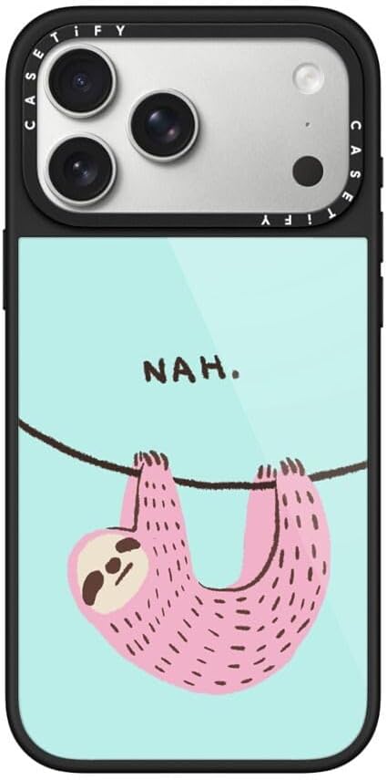 CASETiFY Glaze iPhone 17 Pro Max Case [Glossy Finish/Compatible with Magsafe / 4.9 ft. 1X Military Grade Drop Protection] - Bow Cats - Black