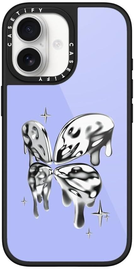 CASETiFY Glaze iPhone 17 Pro Max Case [Glossy Finish/Compatible with Magsafe / 4.9 ft. 1X Military Grade Drop Protection] - Bow Cats - Black